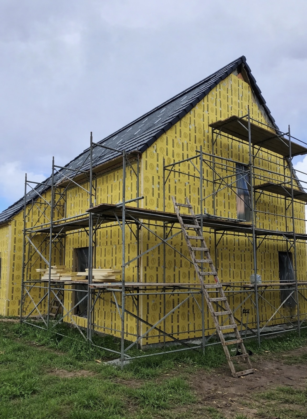 Woningbouw Veghel - gevelisolatie